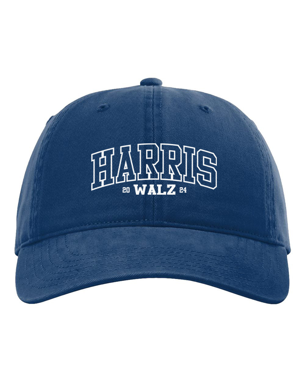 Harris Walz 2024 Richardson Peach Twill Dad Hat capcityink