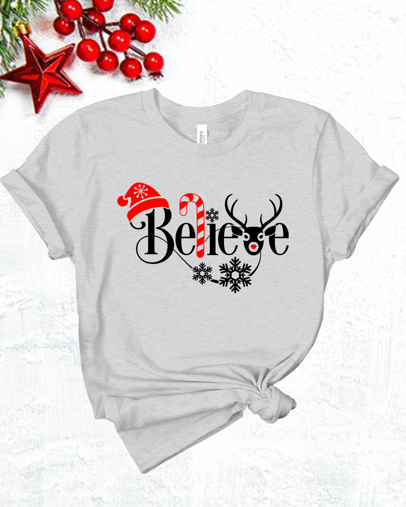 Believe Reindeer T-shirt